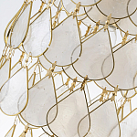 Подвесной светильник с декором из натуральной морской ракушки Iridescent Light варинант исполнения - 8 | Loft Concept в Грозном