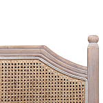 Изголовье кровати коричневое с обивкой из ротанга Olivia Headboard варинант исполнения - 2 | Loft Concept в Грозном