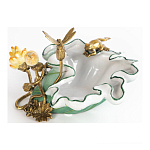 Чаша фигурная с обитателями леса и цветами Eden Garden варинант исполнения - 2 | Loft Concept в Грозном