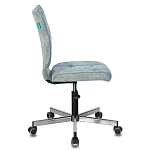 Офисное кресло в серо-голубом велюре Bureaucrats варинант исполнения - 3 | Loft Concept в Грозном