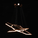 Люстра с 3-мя подвесами в виде шестиугольников Hexagon Horizontal варинант исполнения - 3 | Loft Concept в Грозном