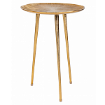 Металлический кофейный столик Waterlily Gold варинант исполнения - 1 | Loft Concept в Грозном