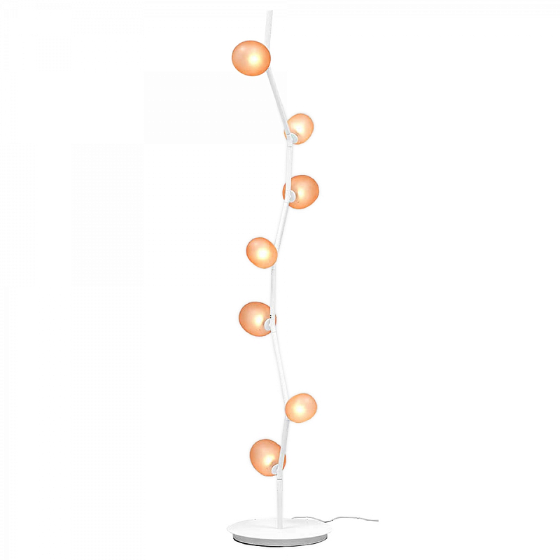 Торшер Conol Floor lamp Белый Янтарь (Amber) Торшер Conol Floor lamp Белый Янтарь (Amber) в Грозном | Loft Concept
