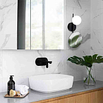 Бра с шарообразным плафоном и зеркальным круглым элементом Lunar Echo варинант исполнения - 2 | Loft Concept в Грозном