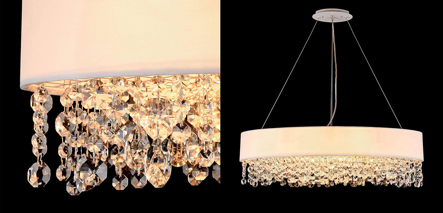 Люстра Maurin Diamond Rain Chandelier Люстра Maurin Diamond Rain Chandelier - Loft-Concept в Грозном