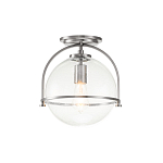 Потолочный светильник с прозрачным стеклянным шаром с эффектом пузырьков Hinkley варинант исполнения - 7 | Loft Concept в Грозном