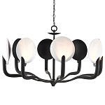 Люстра с плафонами в виде черно-белых дисков Ideal Shade Combination варинант исполнения - 4 | Loft Concept в Грозном