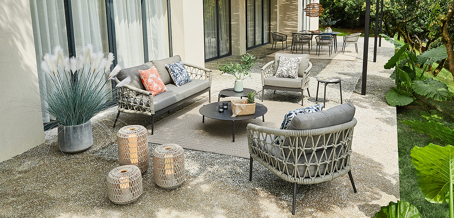 Уличный диван Niels Outdoor Sofa Уличный диван Niels Outdoor Sofa - Loft-Concept в Грозном