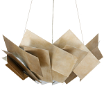 Люстра из прямоугольных панелей Iron Panels варинант исполнения - 3 | Loft Concept в Грозном