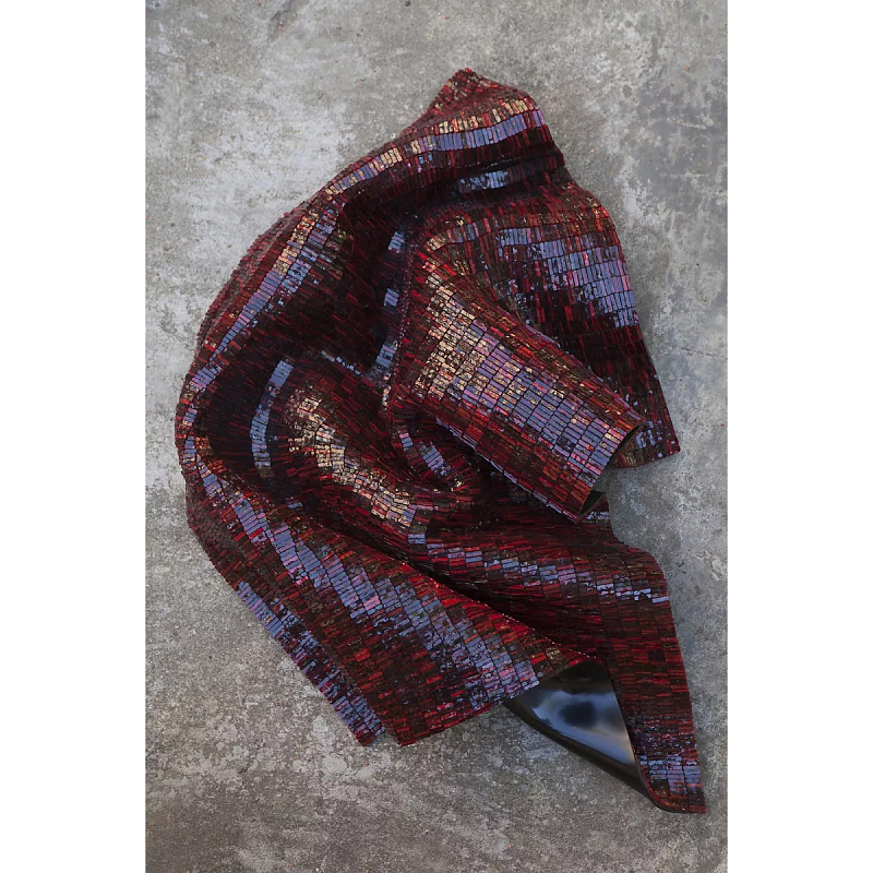 Панно «Drop» Бордовый в Грозном | Loft Concept 