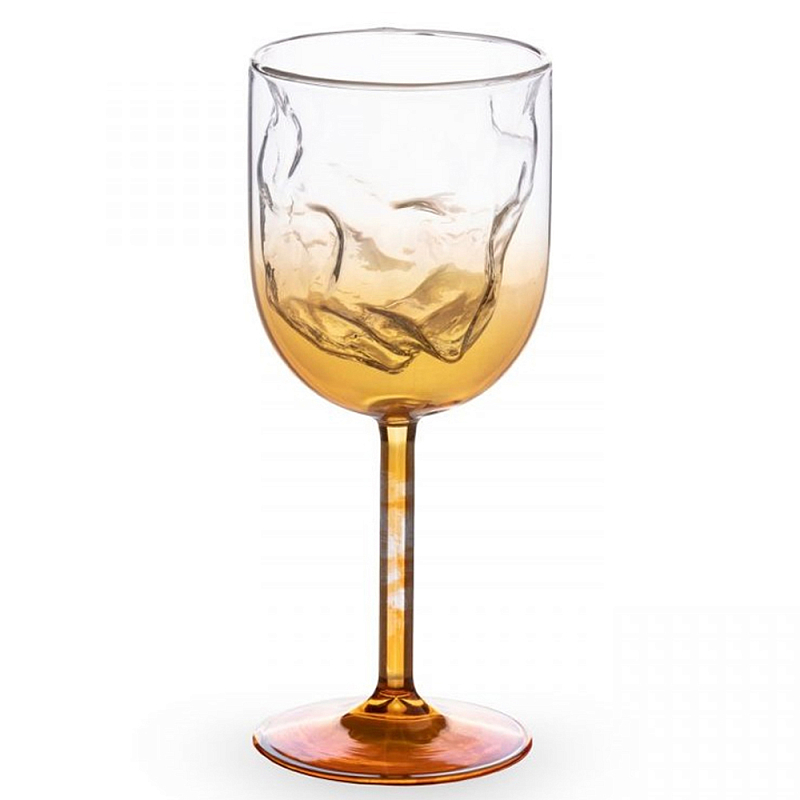Бокал Seletti Meteorite Wine Янтарный Бокал Seletti Meteorite Wine Янтарный в Грозном | Loft Concept