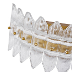 Бра с декоративными элементами в виде лепестков Round Light Flashing варинант исполнения - 3 | Loft Concept в Грозном