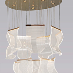 Потолочная люстра каскадная светодиодная Ethereality Sail варинант исполнения - 2 | Loft Concept в Грозном