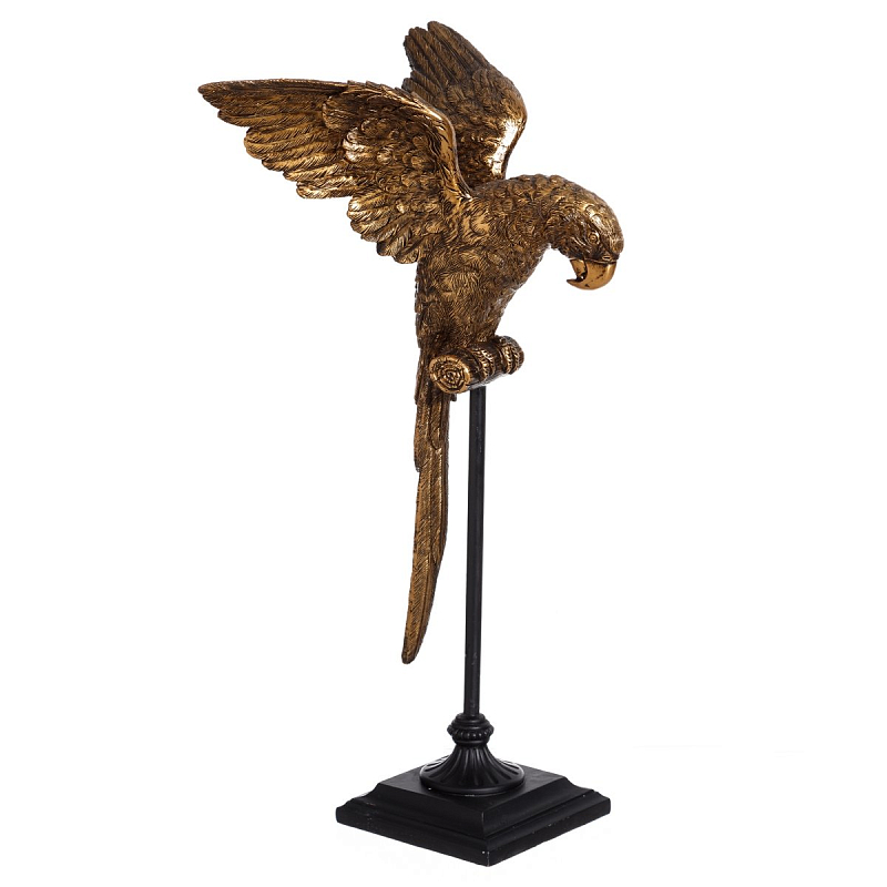 Статуэтка попугай Parrot Золотой в Грозном | Loft Concept 