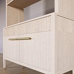 Стеллаж Primo с ящиками Светлый дуб  варинант исполнения - 4 | Loft Concept в Грозном