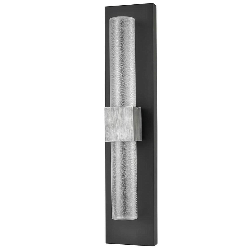 Бра Luminous Tube Double Bra Черный Прозрачный Бра Luminous Tube Double Bra Черный Прозрачный в Грозном | Loft Concept