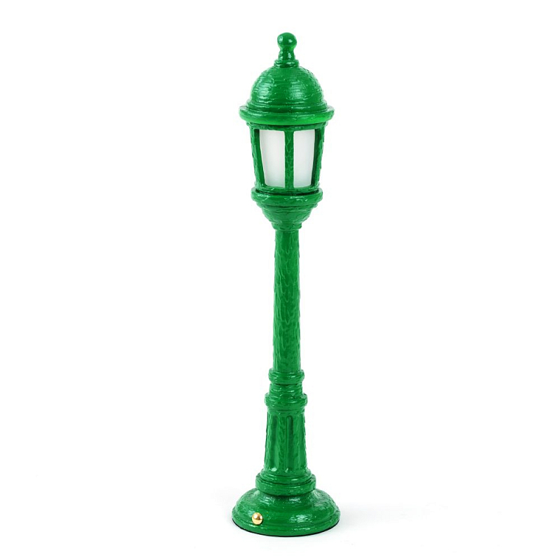 Настольная лампа Seletti Street Lamp Dining Green Зеленый в Грозном | Loft Concept 