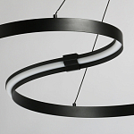 Люстра подвесная светодиодная в виде волнообразной ленты Ribbon Vortex варинант исполнения - 10 | Loft Concept в Грозном