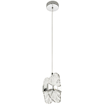 Подвесной светильник из хрусталя Fleuretta Crystal Chrome Hanging Lamp варинант исполнения - 2 | Loft Concept в Грозном
