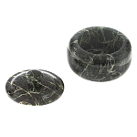 Сахарница из натурального камня Змеевик Stone Sugar Bowls варинант исполнения - 9 | Loft Concept в Грозном