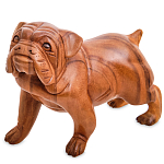 Статуэтка деревянная в виде собаки Balinese Dog 2 варинант исполнения - 1 | Loft Concept в Грозном