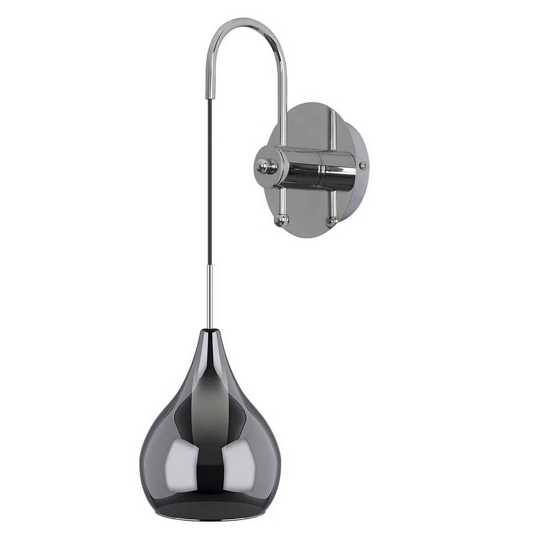 Бра Candiano Smoke Sconces Дымчатый (Smoke) Хром Бра Candiano Smoke Sconces Дымчатый (Smoke) Хром в Грозном | Loft Concept