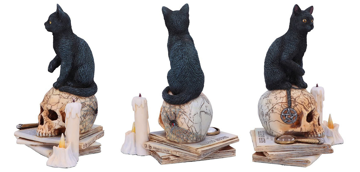 Статуэтка Cat on Skull Статуэтка Cat on Skull - Loft-Concept в Грозном