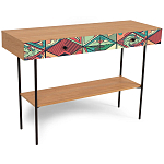 Консоль с принтом на ящиках Elise Console Table варинант исполнения - 11 | Loft Concept в Грозном