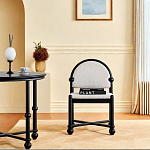 Дизайнерский стул деревянный с полукруглой спинкой Highquality варинант исполнения - 3 | Loft Concept в Грозном