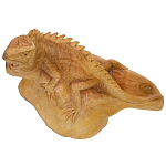 Статуэтка из дерева игуана Animals of the World варинант исполнения - 2 | Loft Concept в Грозном