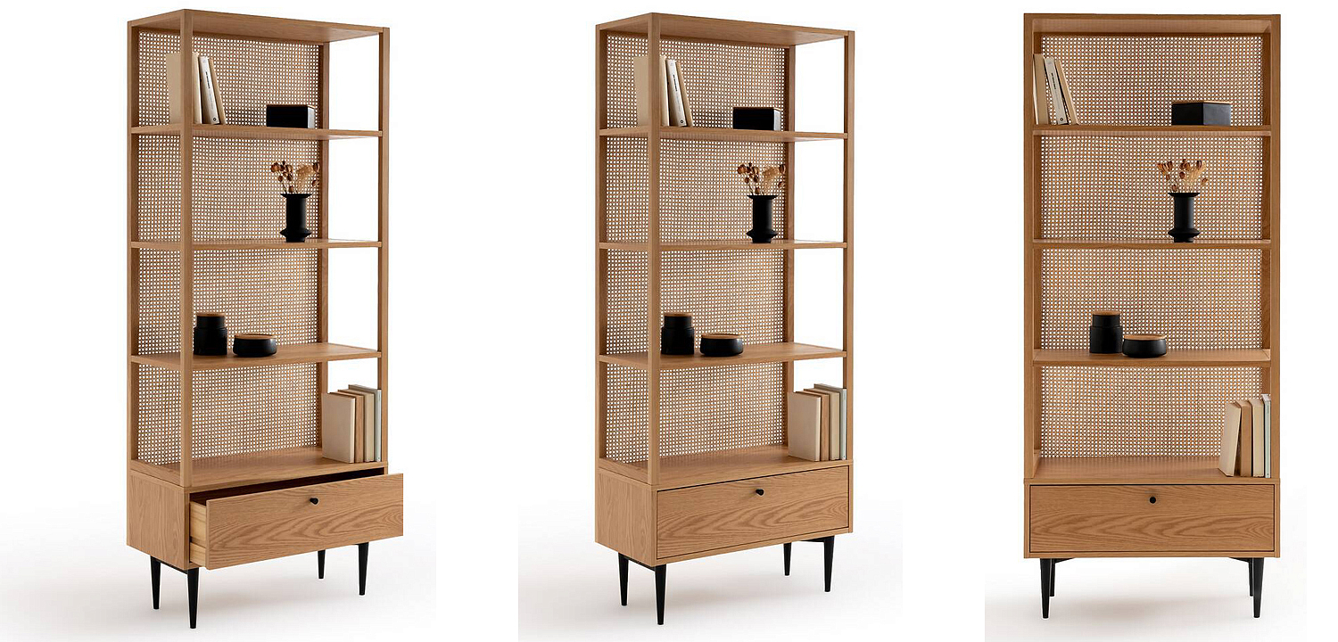 Стеллаж Agnar Wicker Rack Стеллаж Agnar Wicker Rack - Loft-Concept в Грозном