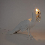 Напольный светильник Seletti Peacock варинант исполнения - 5 | Loft Concept в Грозном