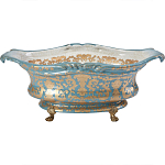 Чаша для фруктов ручной работы из фарфора Eden Garden варинант исполнения - 1 | Loft Concept в Грозном