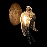 Бра с прозрачной стеклянной фигуркой птички Serip Voa варинант исполнения - 4 | Loft Concept в Грозном