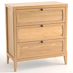 Комод с 3-мя ящиками светлый дуб Silva Oak Chest of Drawers варинант исполнения - 2 | Loft Concept в Грозном