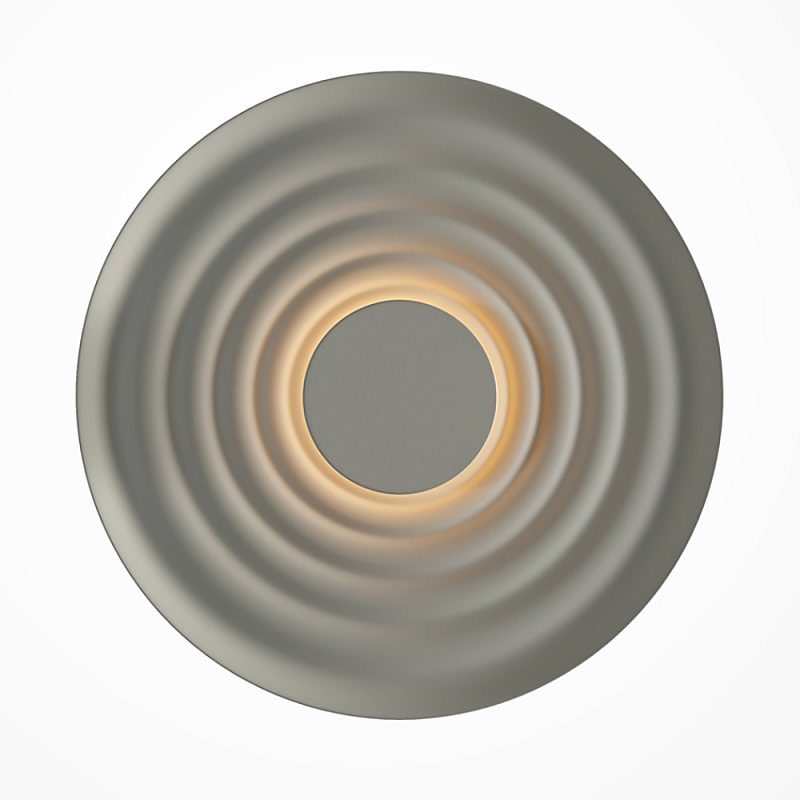 Бра круглое Soft Halo серый Серый в Грозном | Loft Concept 