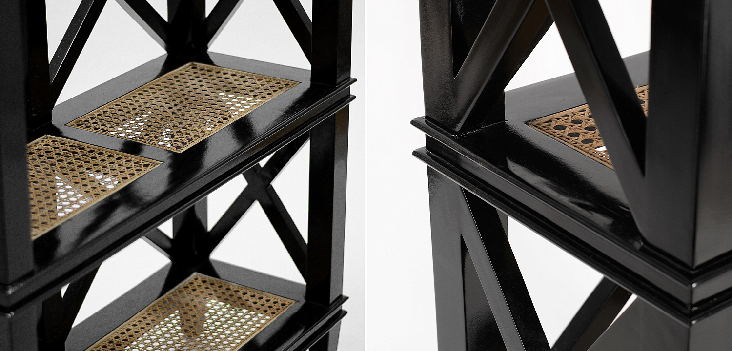Стеллаж Jacqueline Wicker Shelves Стеллаж Jacqueline Wicker Shelves - Loft-Concept в Грозном