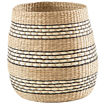 Круглая корзина из плетеного тростника Marjani Wicker Basket варинант исполнения - 1 | Loft Concept в Грозном