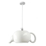 Подвесные светильники в виде белой посуды Flower Reversal варинант исполнения - 5 | Loft Concept в Грозном