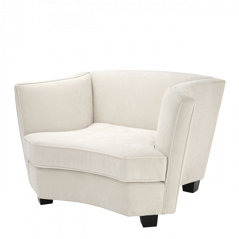 Кресло Eichholtz Chair Giulietta Молочный Черный Кресло Eichholtz Chair Giulietta Молочный Черный в Грозном | Loft Concept