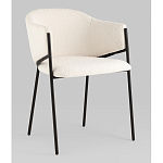 Стул Brace букле белый варинант исполнения - 1 | Loft Concept в Грозном