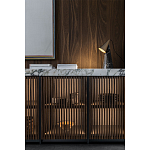 Кухонный гарнитур из массива дуба и камня Ratio Dada Engenereed варинант исполнения - 4 | Loft Concept в Грозном