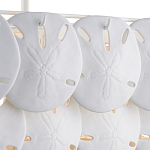 Люстра овальной формы с белыми подвесными элементами White Natural Lines варинант исполнения - 2 | Loft Concept в Грозном