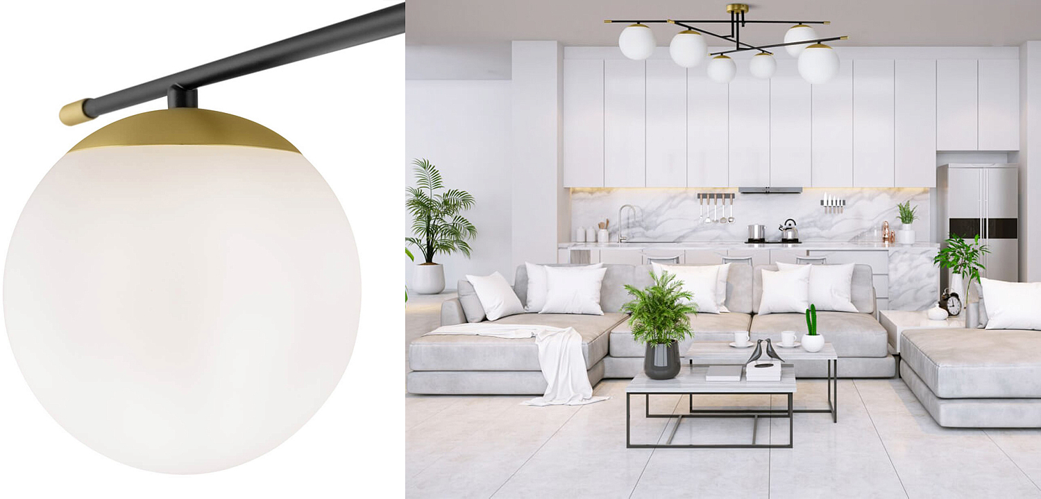 Потолочный светильник Spike Balls Hanging Lamp Потолочный светильник Spike Balls Hanging Lamp - Loft-Concept в Грозном