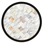 Бра в форме диска с перламутровыми прямоугольниками из морской ракушки Touch of Marine Charm варинант исполнения - 6 | Loft Concept в Грозном