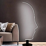 Напольный светильник Профиль Лица Face Contour варинант исполнения - 2 | Loft Concept в Грозном