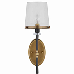 Бра настенное с прозрачным стеклянным абажуром Simple Pure Form варинант исполнения - 3 | Loft Concept в Грозном