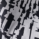 Мебельная ткань Жаккард черно-белый принт 145 см T2-126 варинант исполнения - 3 | Loft Concept в Грозном