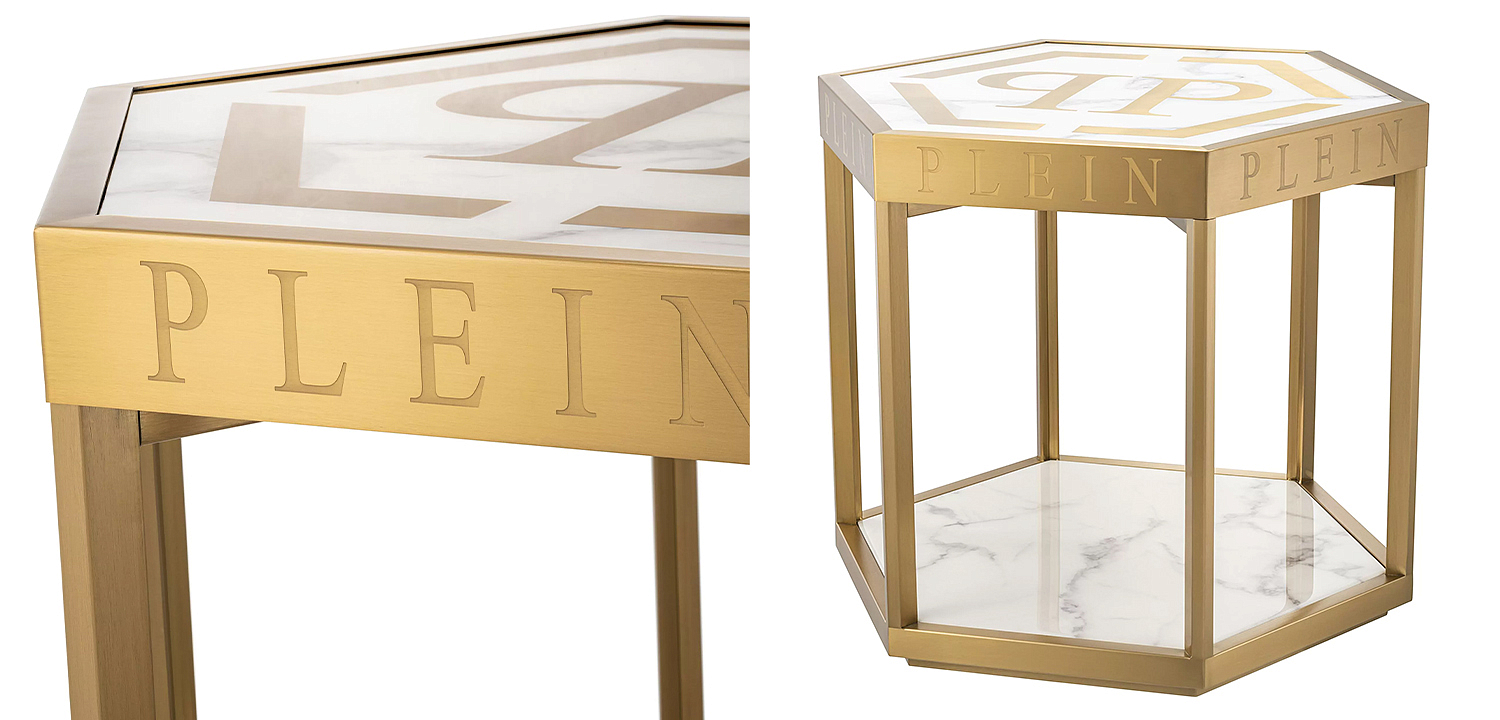 Приставной стол Philipp Plein Side Table Billionaire Приставной стол Philipp Plein Side Table Billionaire - Loft-Concept в Грозном