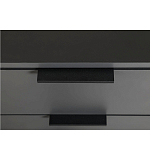 Комод цвета графит с 3-мя ящиками Strict Lines  варинант исполнения - 5 | Loft Concept в Грозном